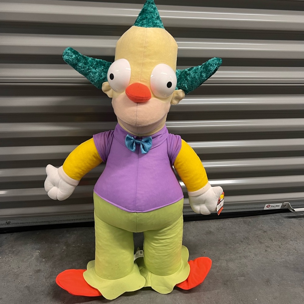 Colorful Clown Plush Toy
